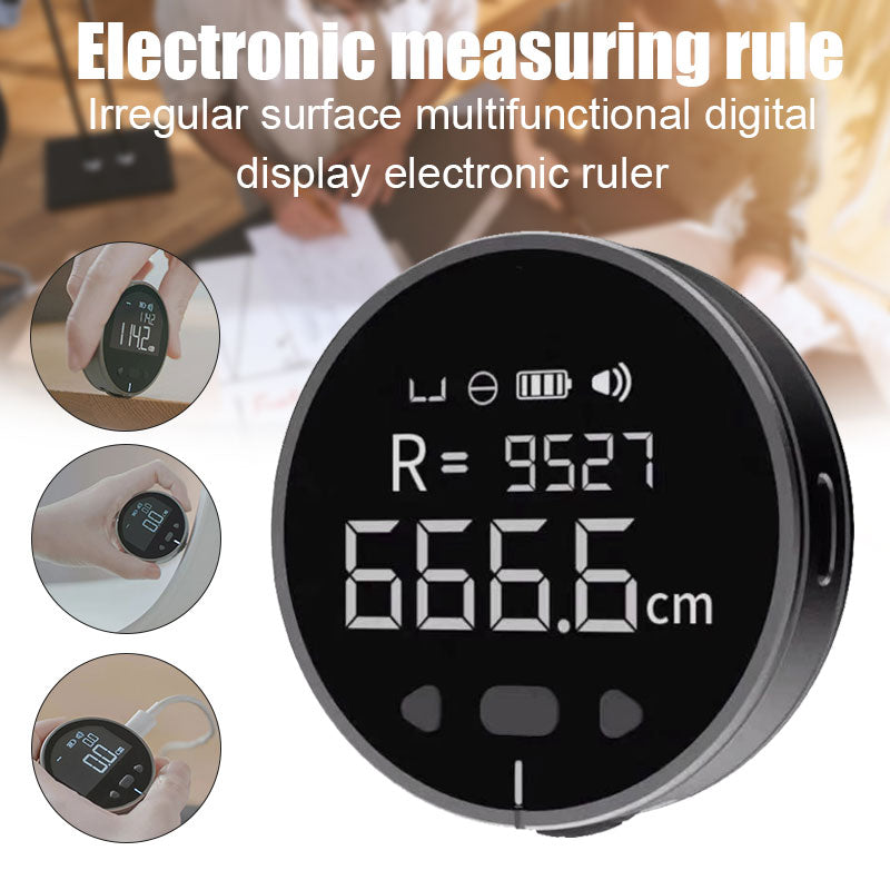 Electronic HD LCD distance measurement tool