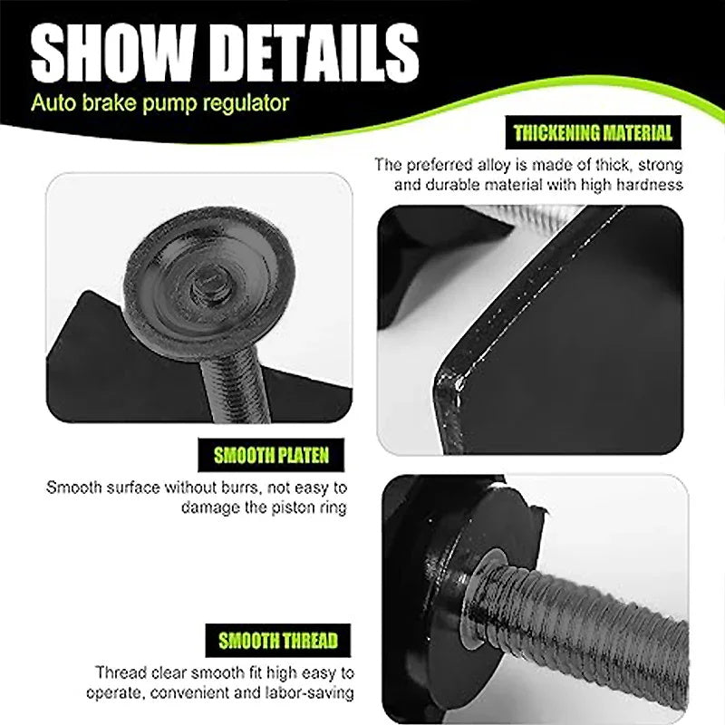 🚗Front wheel brake cylinder return tool, 💥 Dedicated for car brake pad replacement