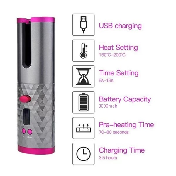 🔥LAST DAY 49% OFF🔥Cordless Automatic Hair Curler⭐