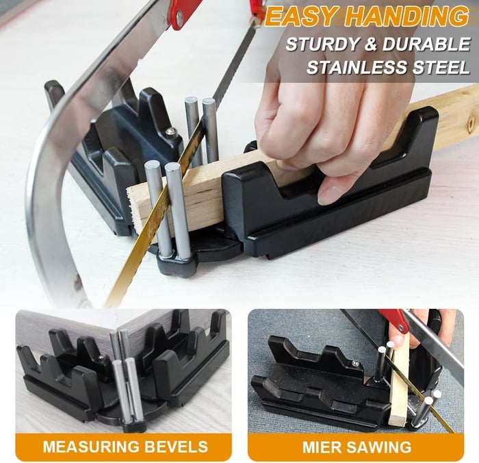 (Last Day Promotion 75% OFF) - 2-in-1 Mitre Measuring Cutting Tool