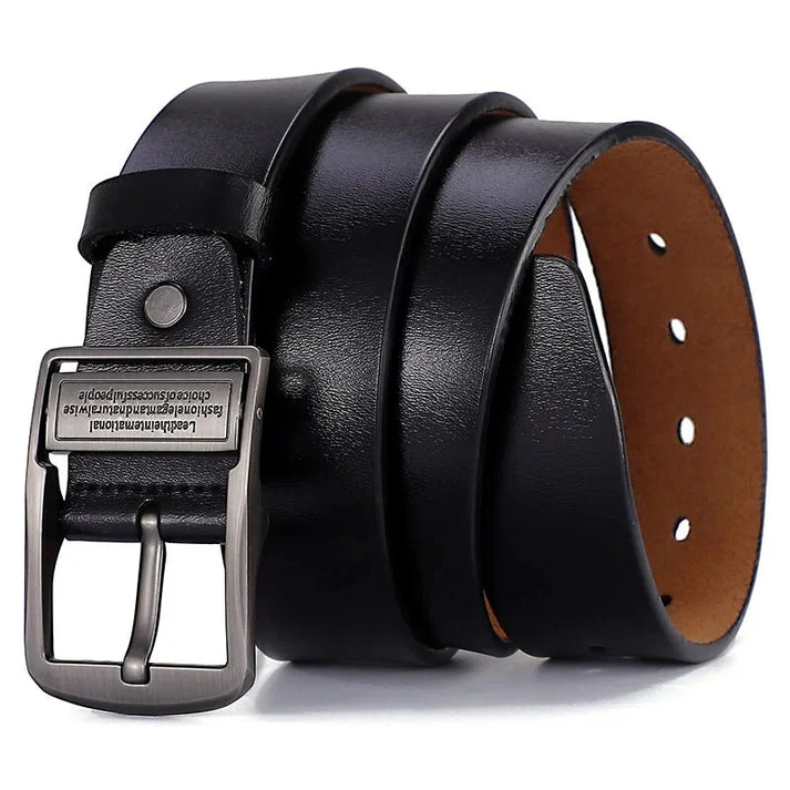 🎉 Men's Business Leather Belt 👔✨ Classic & Sophisticated Style!