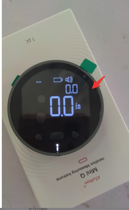 Electronic HD LCD distance measurement tool