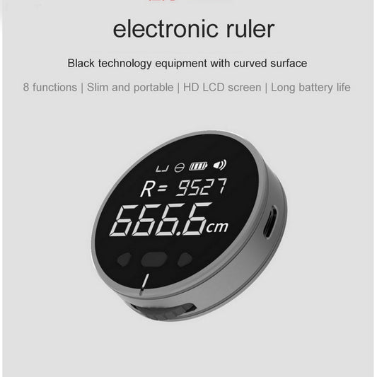 Electronic HD LCD distance measurement tool