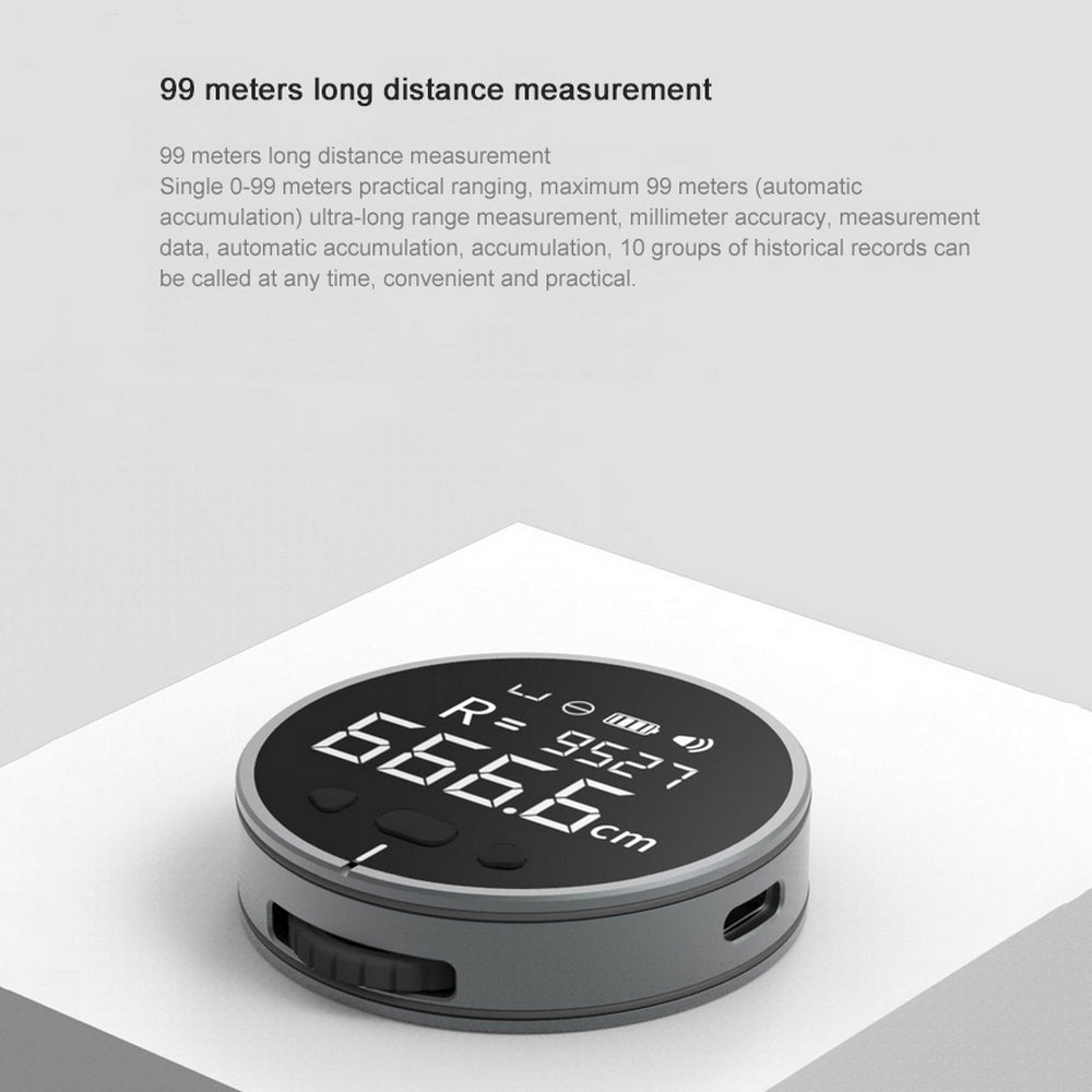 Electronic HD LCD distance measurement tool