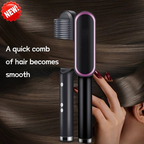 🔥BLACK FRIDAY SALE 49% OFF🔥 💇‍♀Negative Ion Hair Straightener Styling Comb