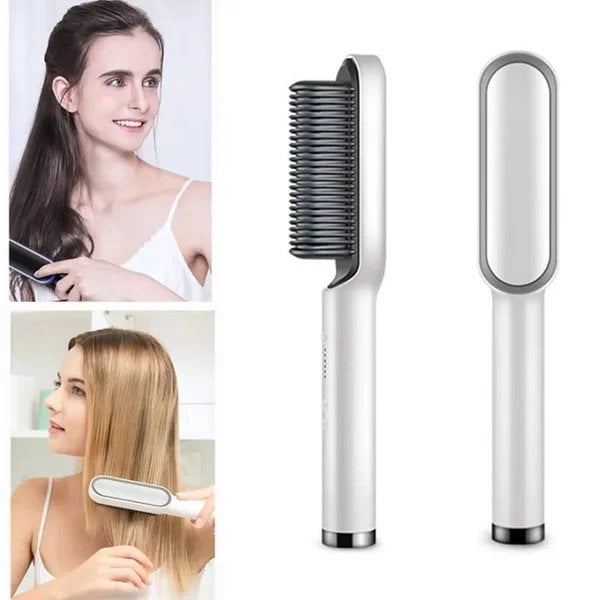 Last Day 50% OFF -🔥New Hair Straightener Brush🔥