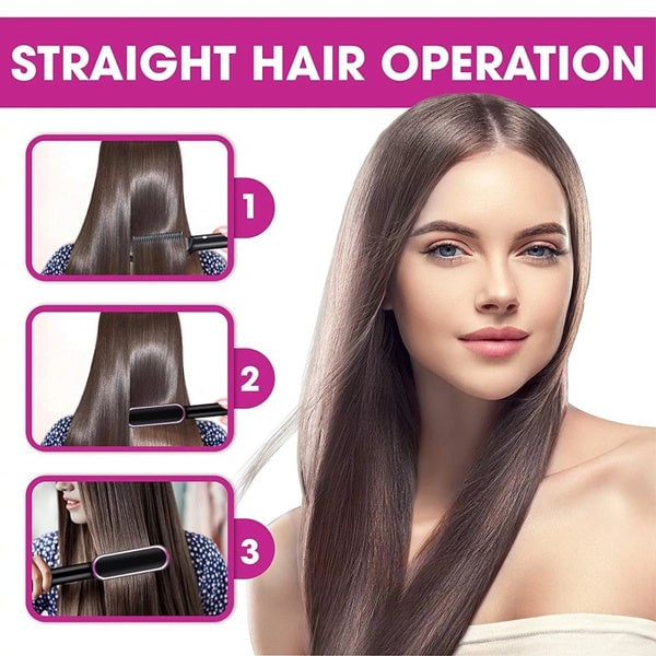 🔥BLACK FRIDAY SALE 49% OFF🔥 💇‍♀Negative Ion Hair Straightener Styling Comb