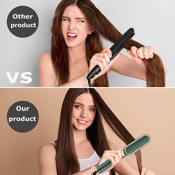 🔥BLACK FRIDAY SALE 49% OFF🔥 💇‍♀Negative Ion Hair Straightener Styling Comb