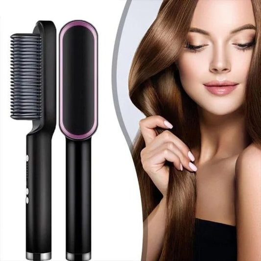 Last Day 50% OFF -🔥New Hair Straightener Brush🔥