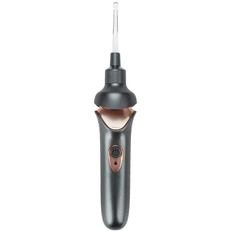 Suction electric luninous ear spoon